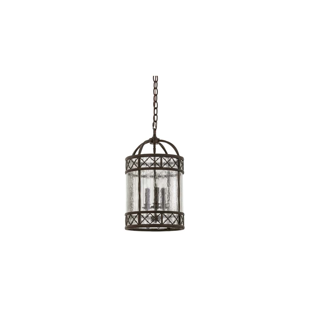 Antencio 3 Light 12" Wide Taper Candle Pendant
