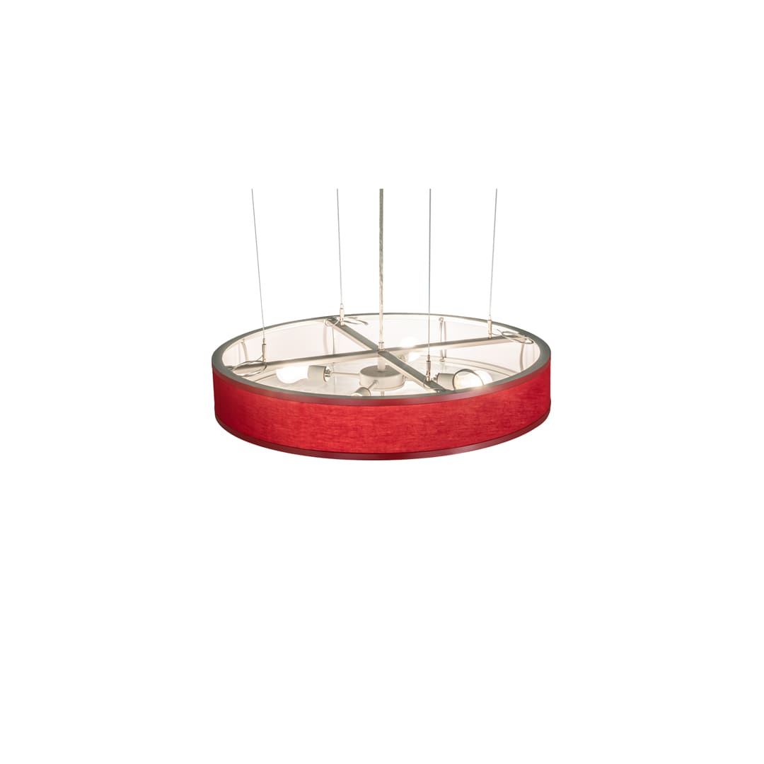 Cilindro 4 Light 30" Wide Suspension Pendant