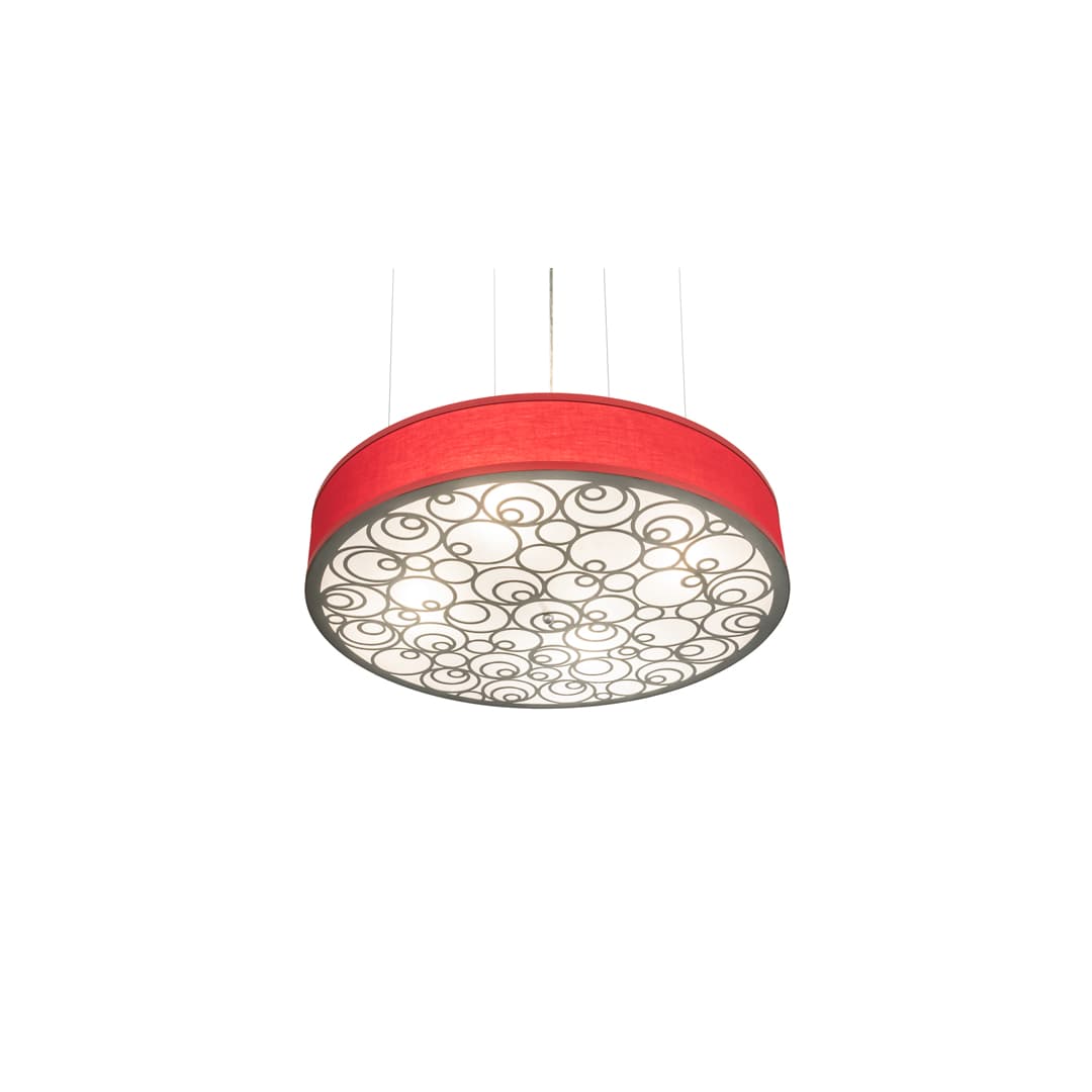 Cilindro 4 Light 30" Wide Suspension Pendant