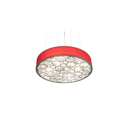 Cilindro 4 Light 30" Wide Suspension Pendant