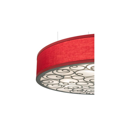 Cilindro 4 Light 30" Wide Suspension Pendant
