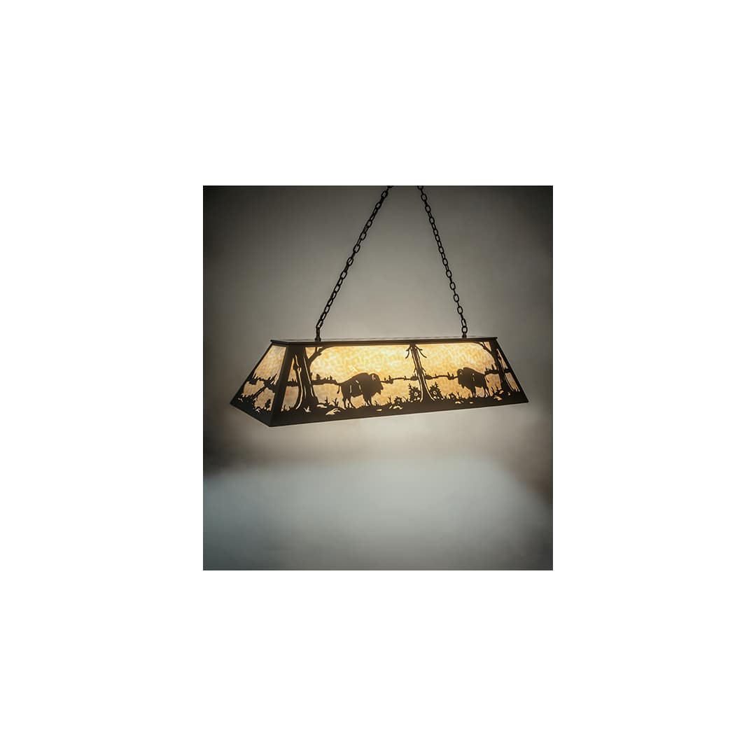 Buffalo at Lake 9 Light 17" Wide Linear Pendant