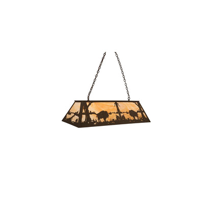 Buffalo at Lake 9 Light 17" Wide Linear Pendant