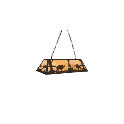 Buffalo at Lake 9 Light 17" Wide Linear Pendant