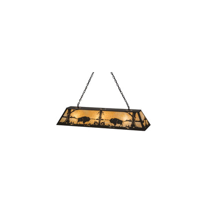 Buffalo at Lake 9 Light 17" Wide Linear Pendant