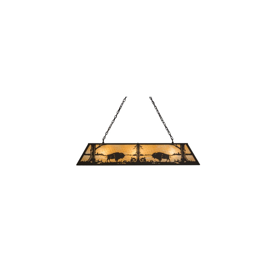 Buffalo at Lake 9 Light 17" Wide Linear Pendant