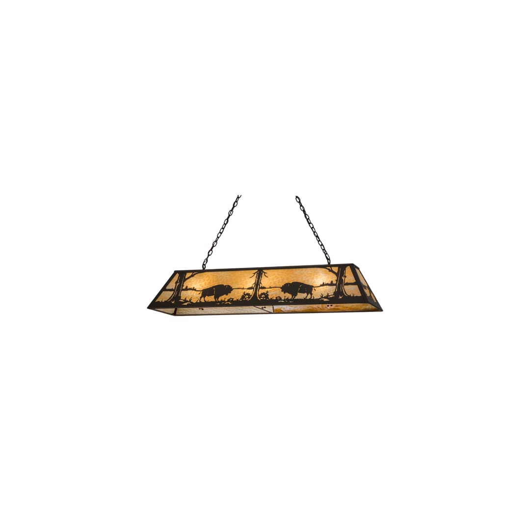 Buffalo at Lake 9 Light 17" Wide Linear Pendant