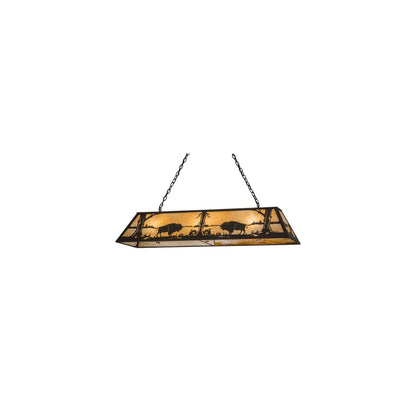 Buffalo at Lake 9 Light 17" Wide Linear Pendant