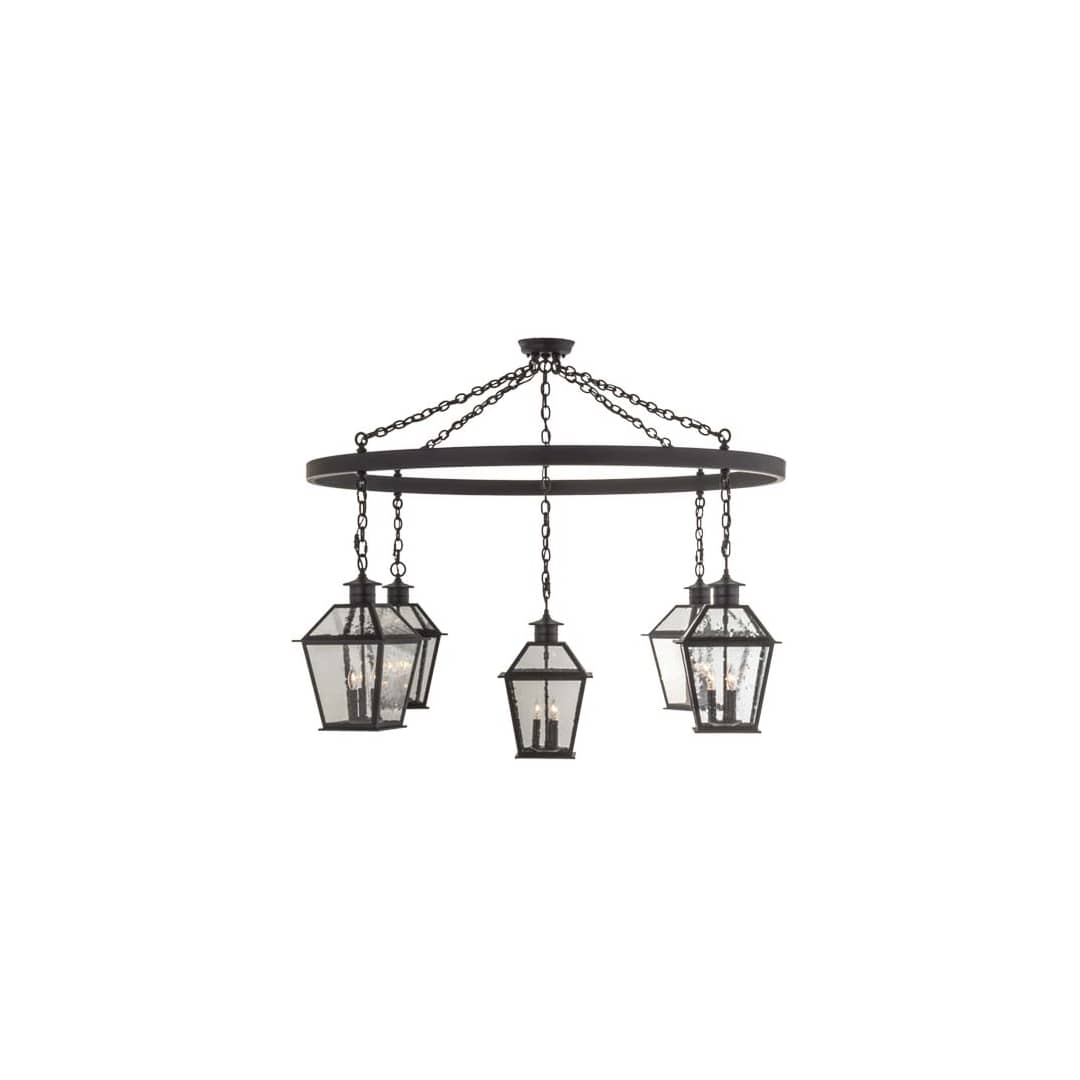 Coach 15 Light 68" Wide Lantern Chandelier