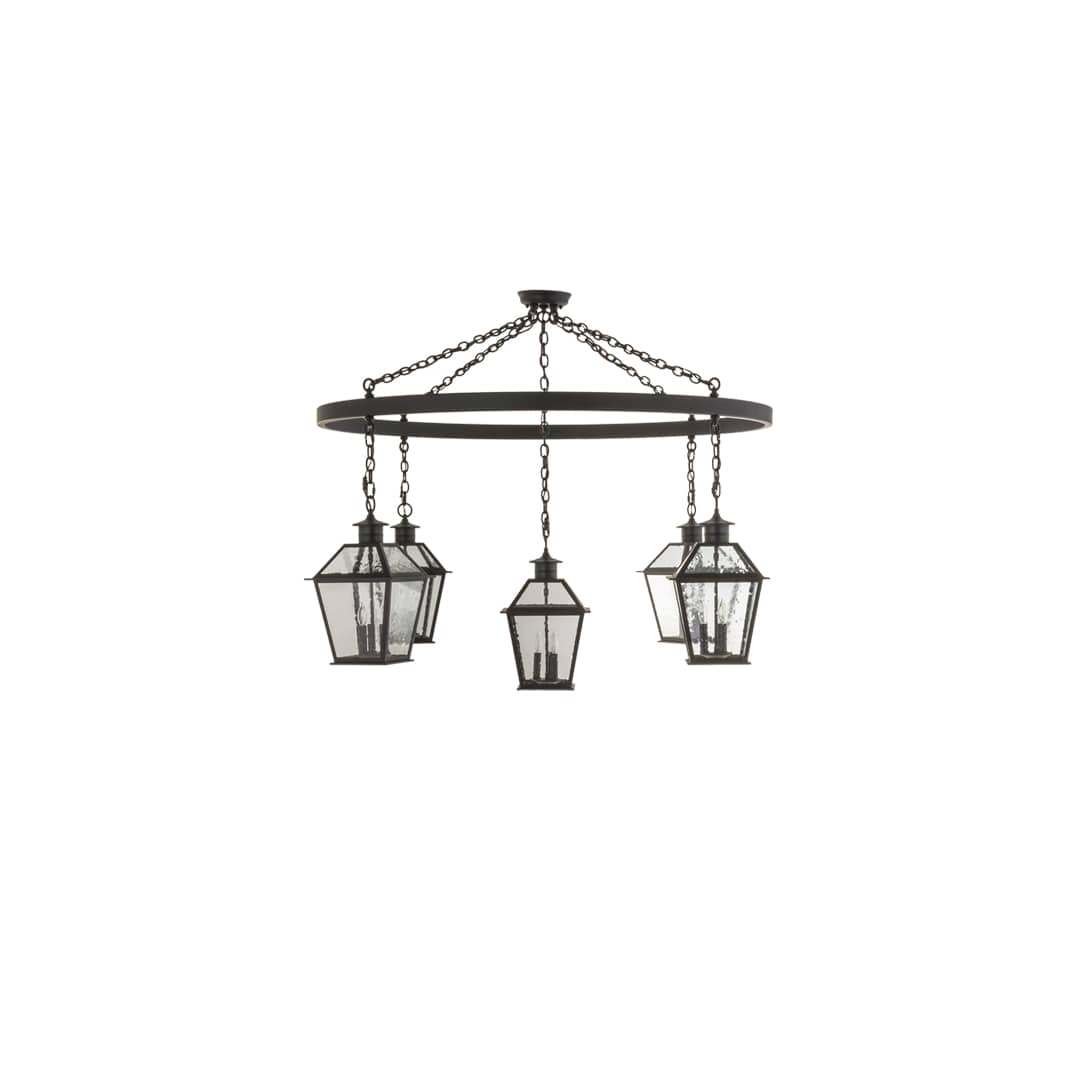 Coach 15 Light 68" Wide Lantern Chandelier