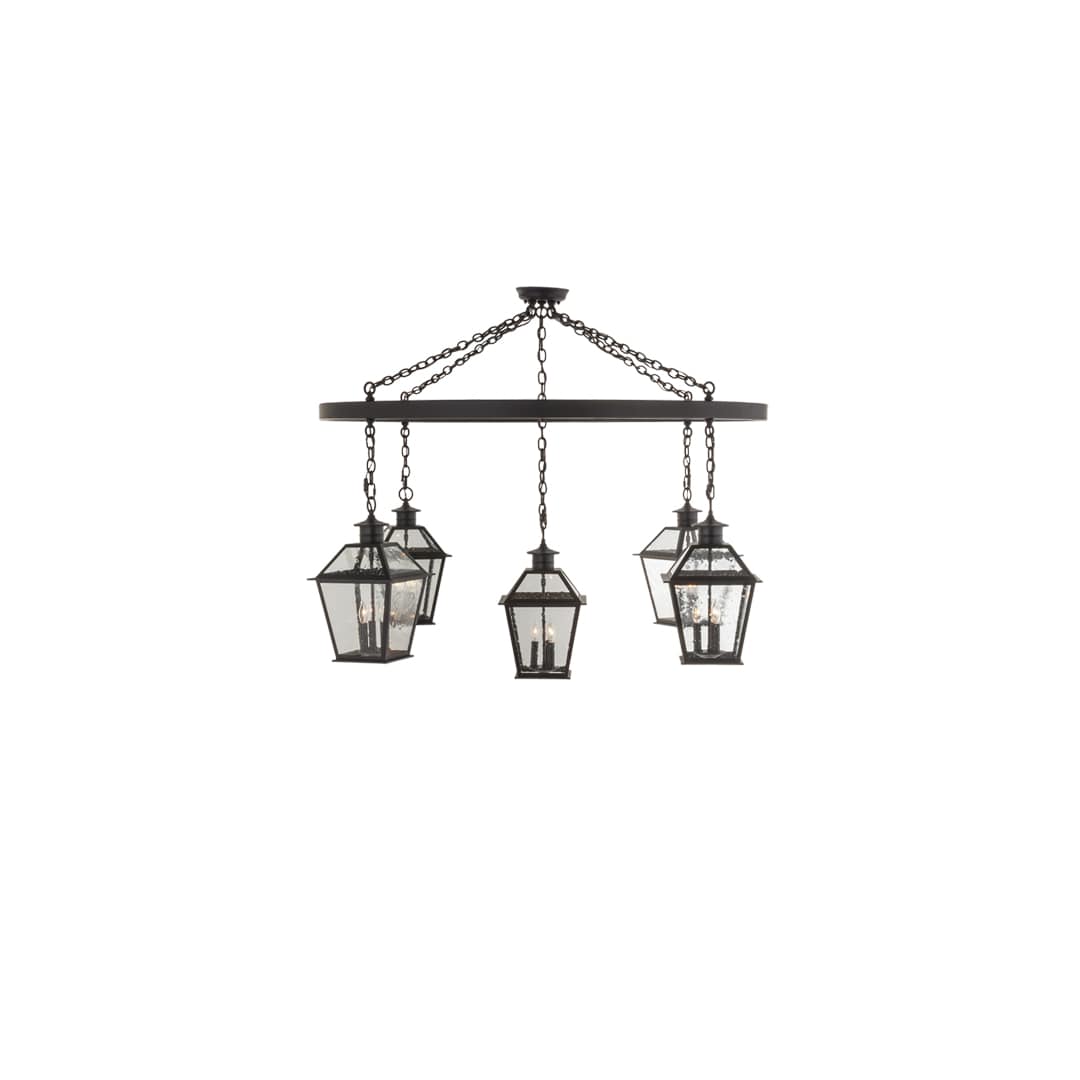 Coach 15 Light 68" Wide Lantern Chandelier