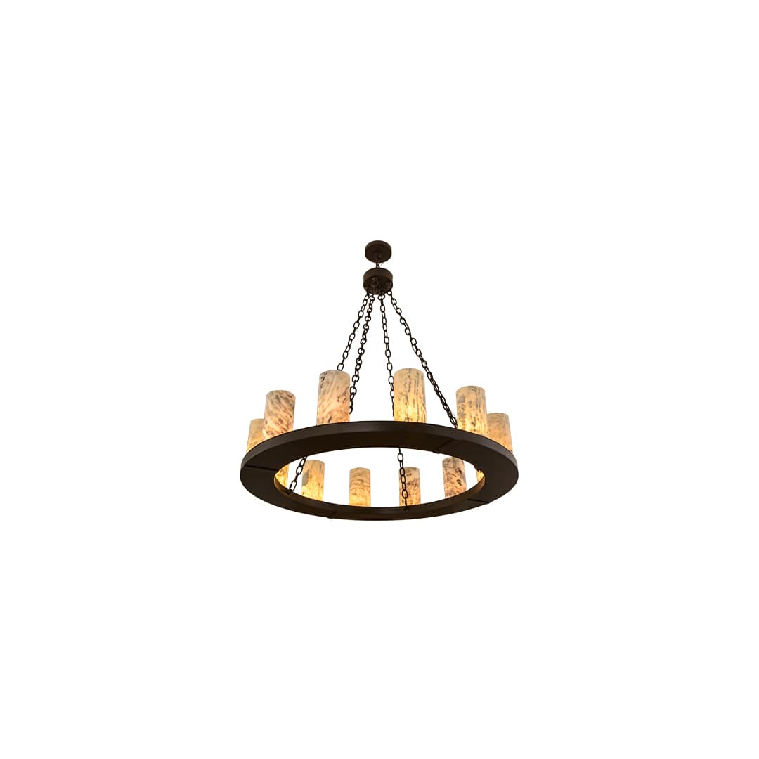 Loxley 12 Light 42" Wide Ring Chandelier