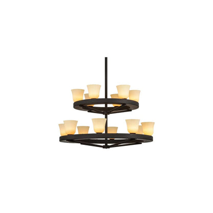 Loxley Piedmont 14 Light 57" Wide Ring Chandelier