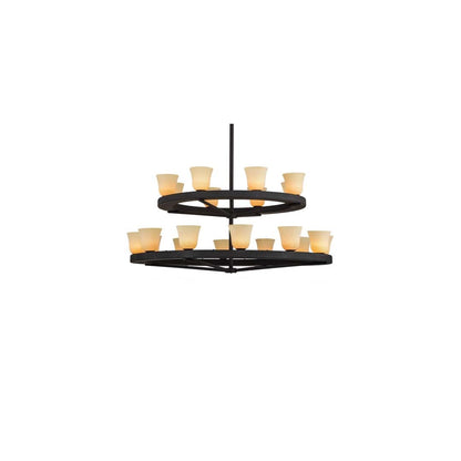 Loxley Piedmont 20 Light 72" Wide Ring Chandelier