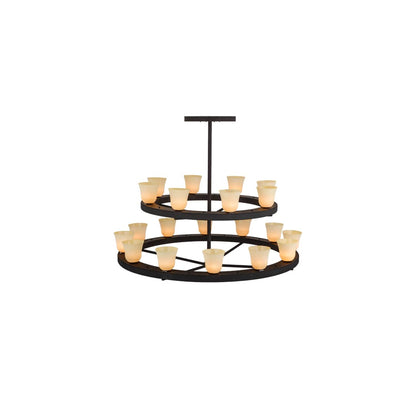 Loxley Piedmont 20 Light 72" Wide Ring Chandelier