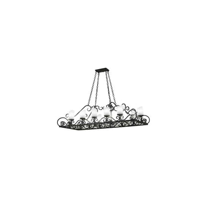 Carlotta 12 Light 31" Wide Linear Chandelier