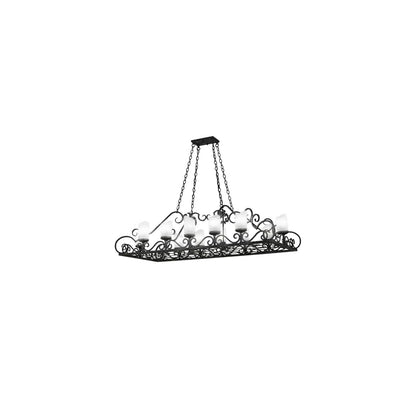 Carlotta 12 Light 31" Wide Linear Chandelier