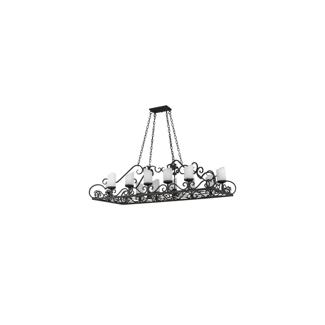 Carlotta 12 Light 31" Wide Linear Chandelier