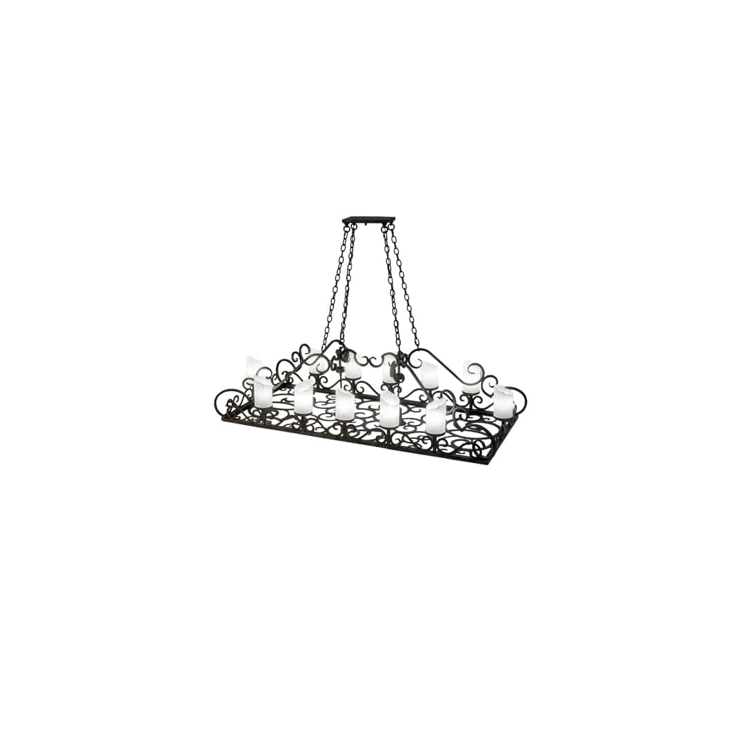 Carlotta 12 Light 31" Wide Linear Chandelier