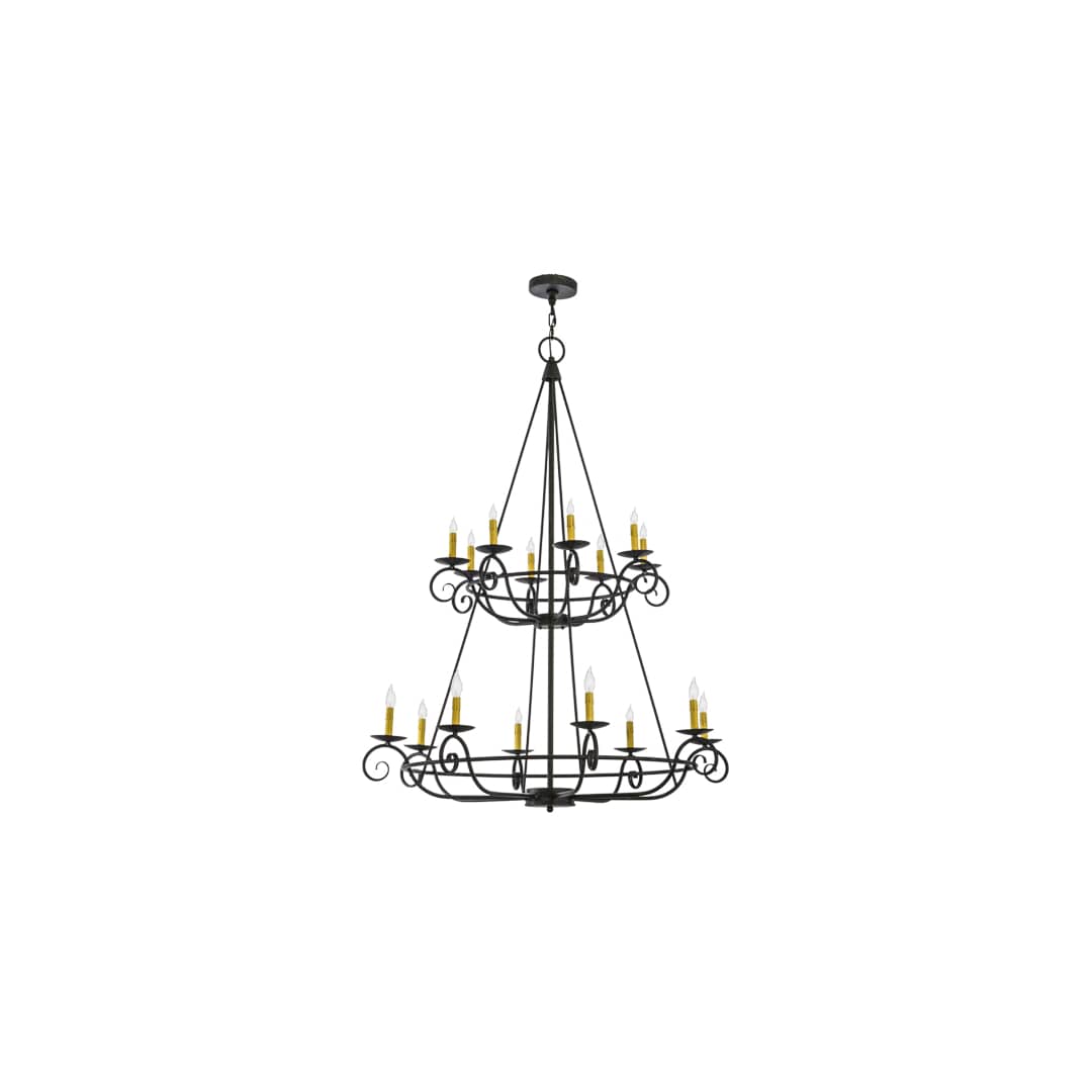 Estrella 16 Light 45" Wide Taper Candle Style Chandelier