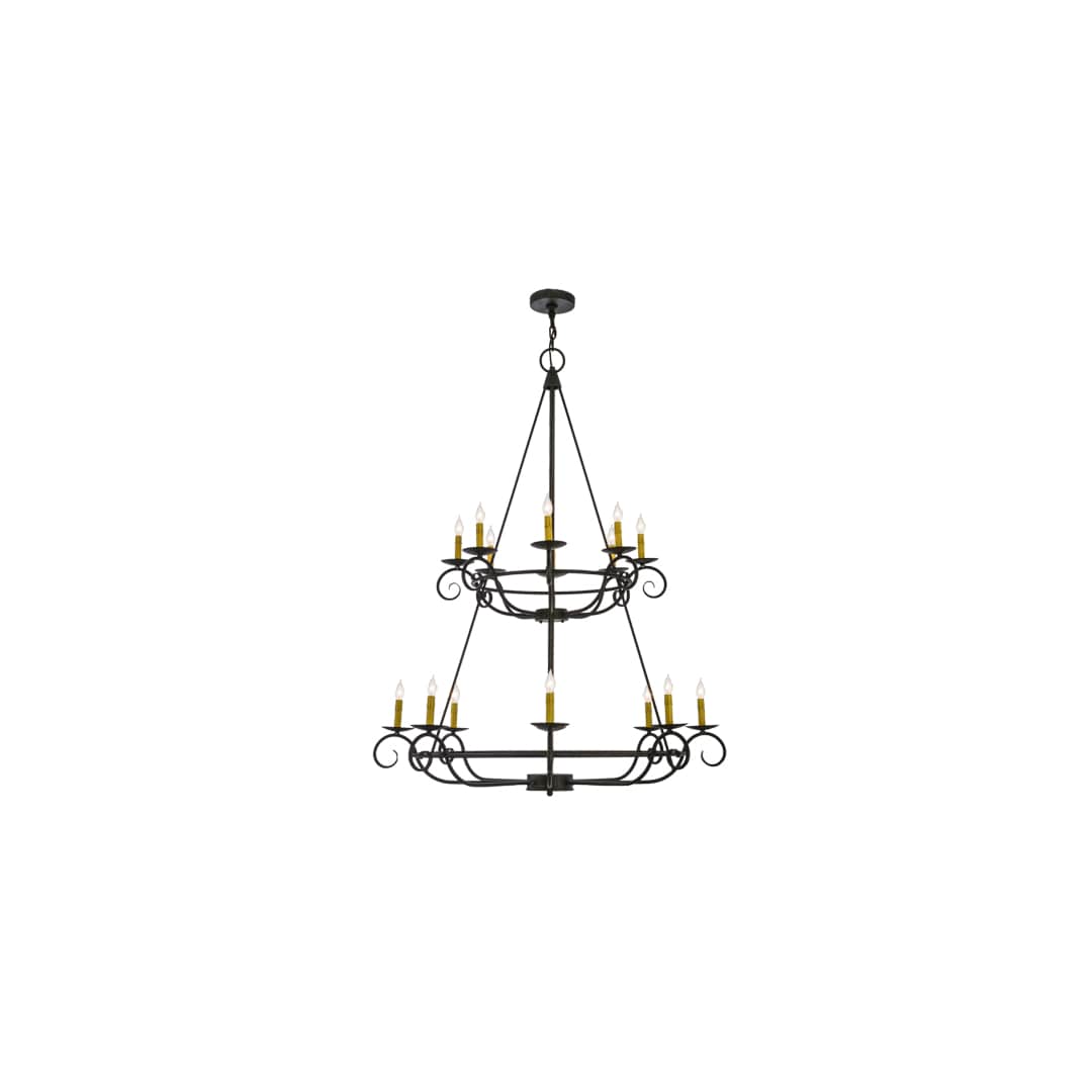 Estrella 16 Light 45" Wide Taper Candle Style Chandelier