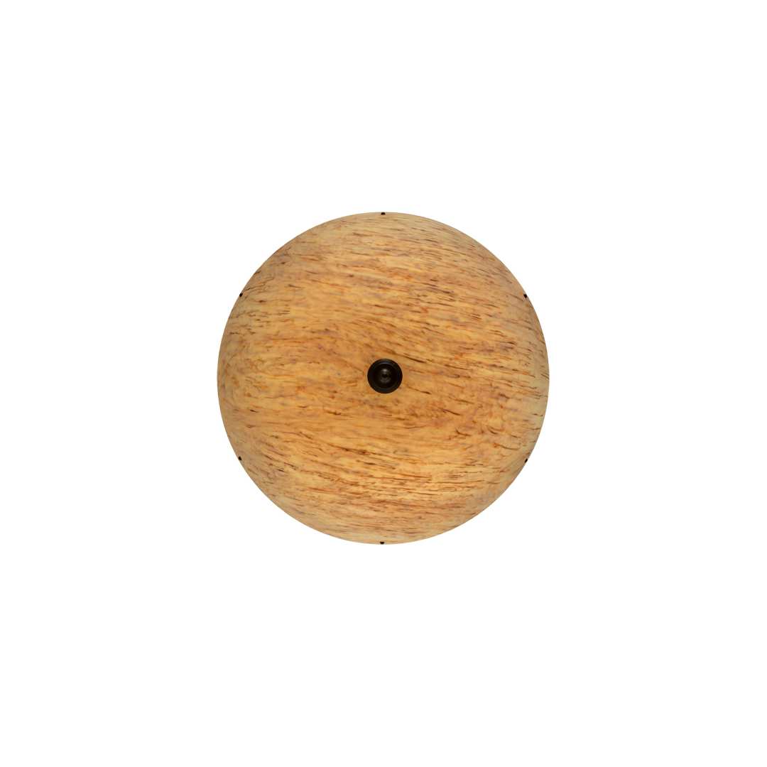 Madison 8 Light 48" Wide Semi-Flush Bowl Ceiling Fixture with Beige Shade - Timeless Bronze Finish