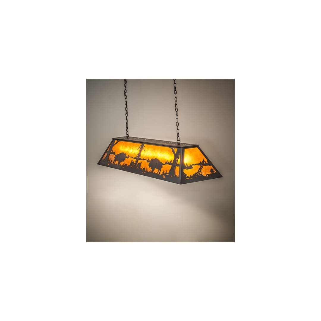 Buffalo at Lake 9 Light 17" Wide Linear Pendant