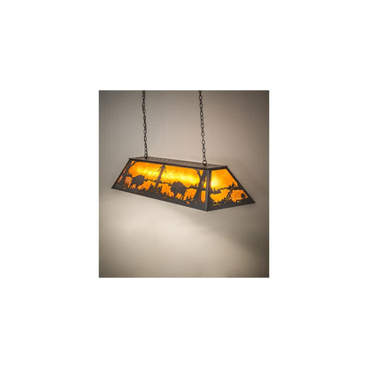 Buffalo at Lake 9 Light 17" Wide Linear Pendant