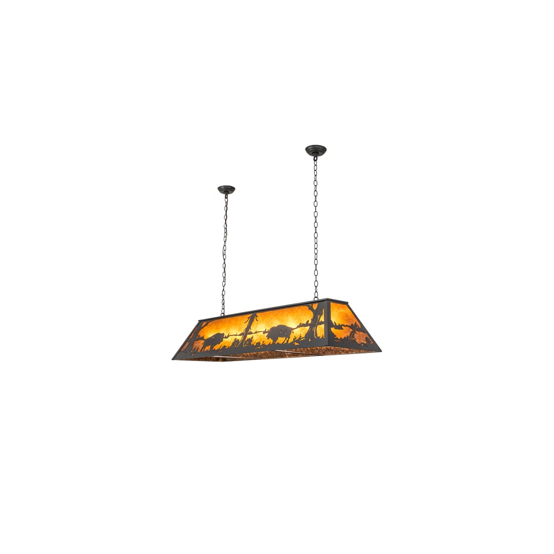 Buffalo at Lake 9 Light 17" Wide Linear Pendant