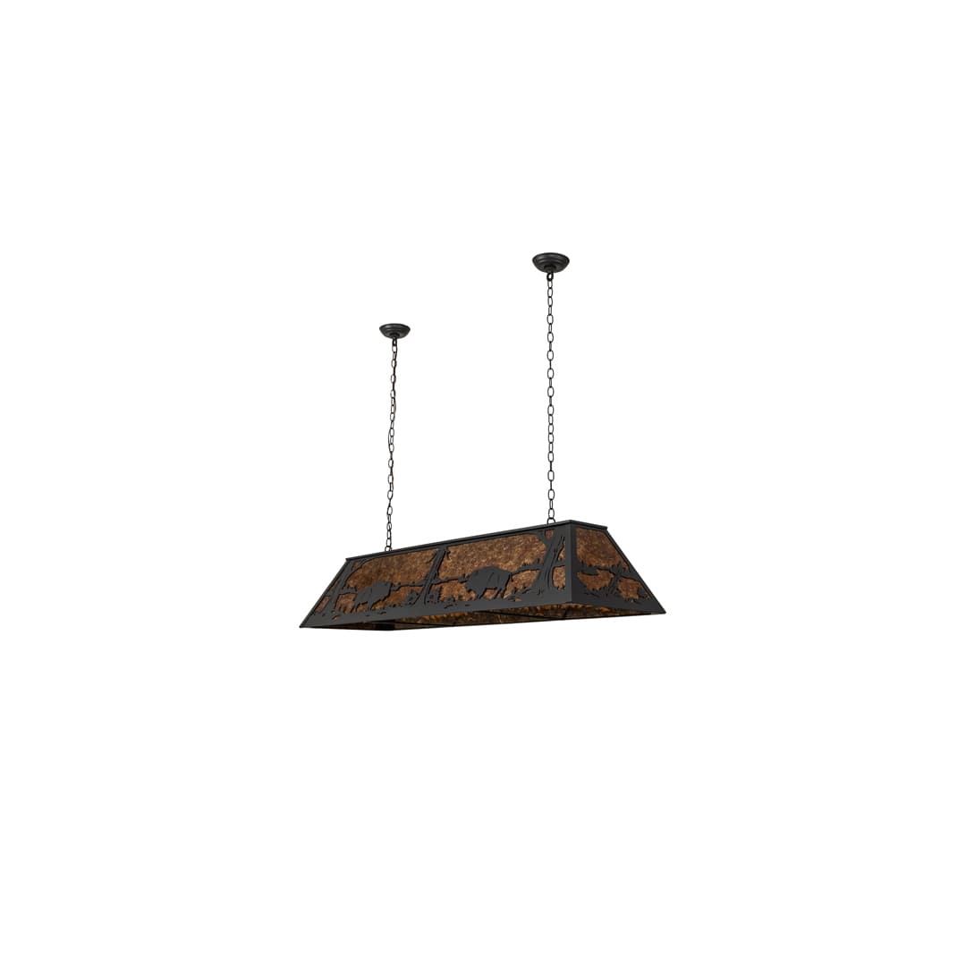 Buffalo at Lake 9 Light 17" Wide Linear Pendant