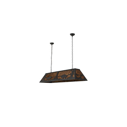 Buffalo at Lake 9 Light 17" Wide Linear Pendant