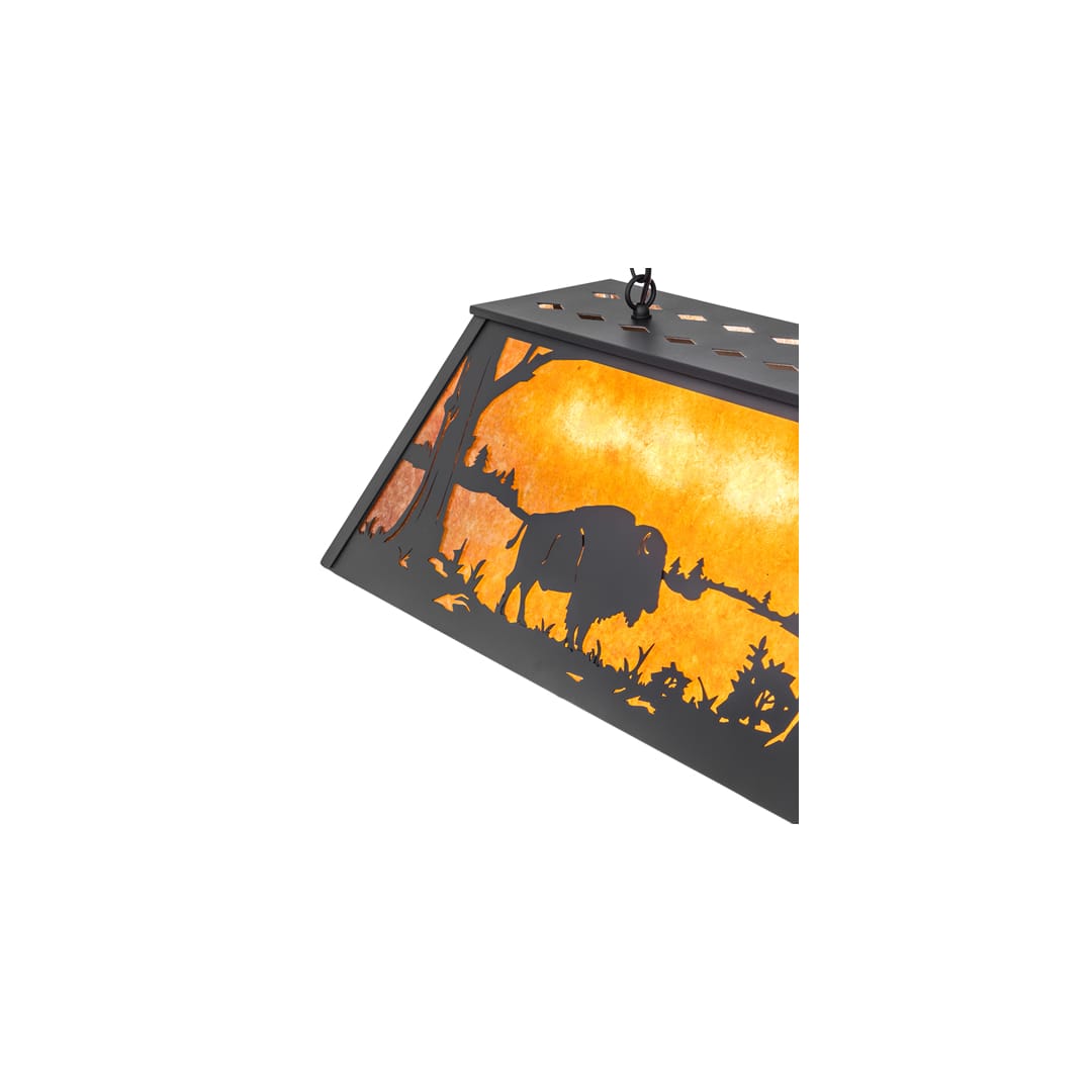 Buffalo at Lake 9 Light 17" Wide Linear Pendant
