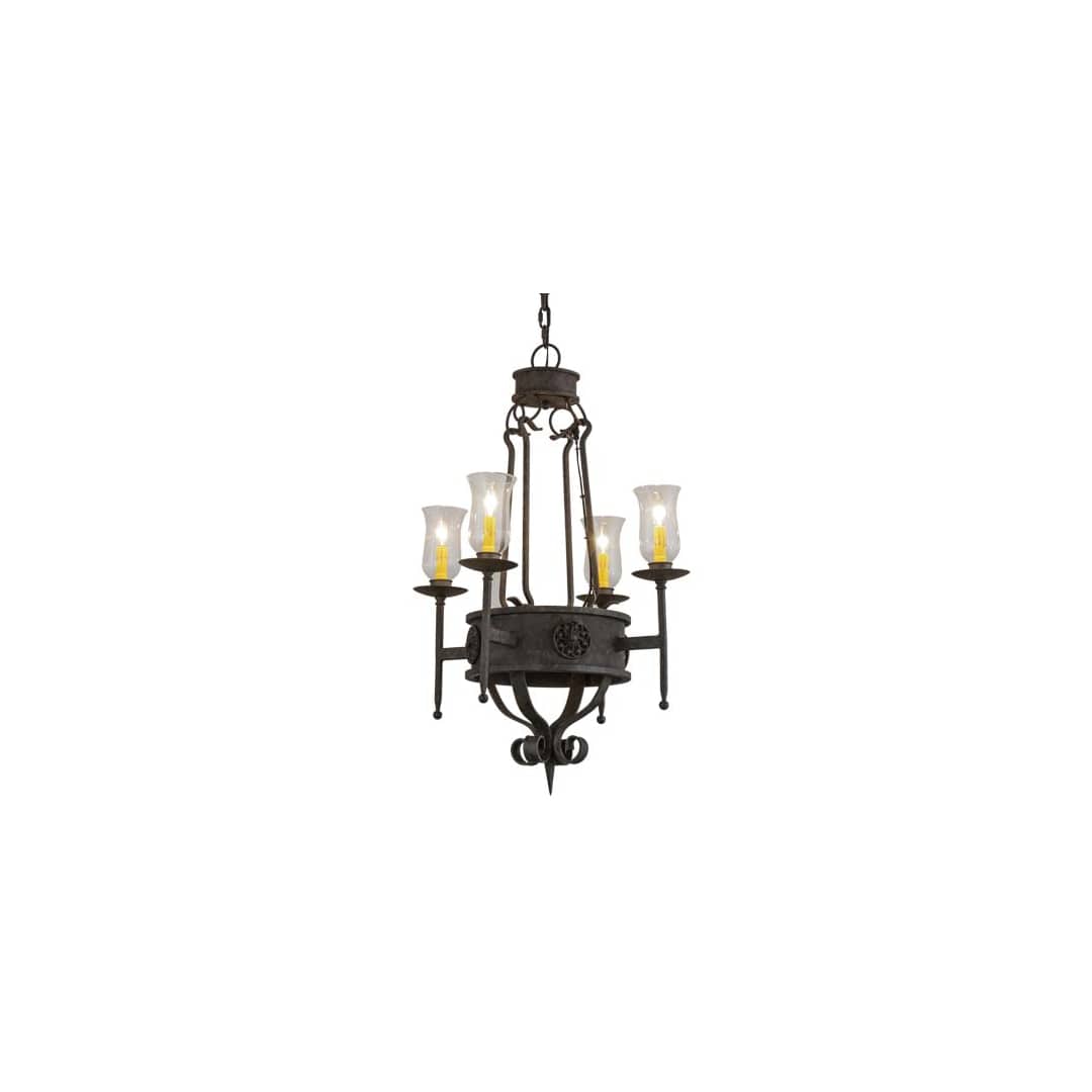 Lorenzo 4 Light 24" Wide Chandelier