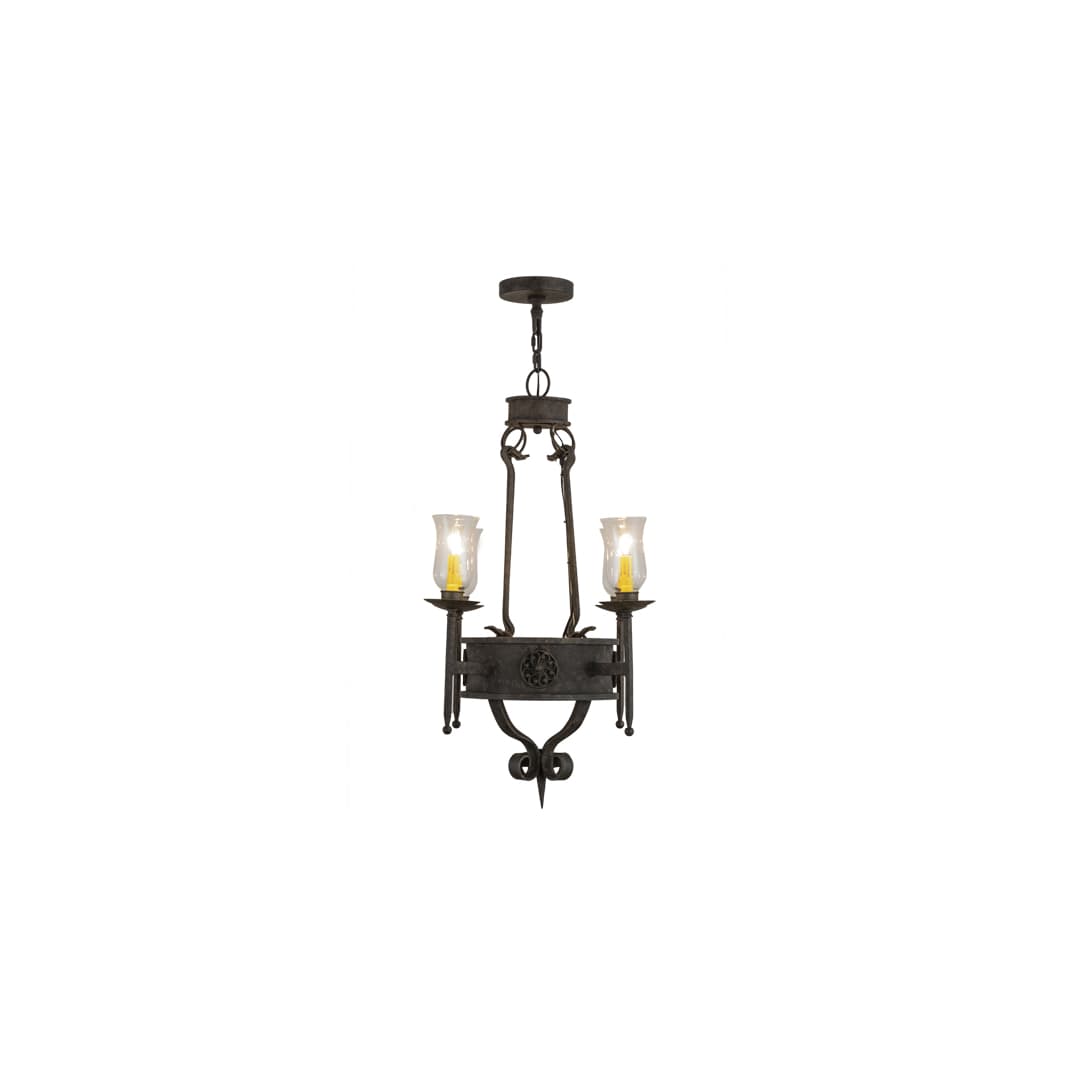 Lorenzo 4 Light 24" Wide Chandelier
