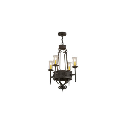 Lorenzo 4 Light 24" Wide Chandelier