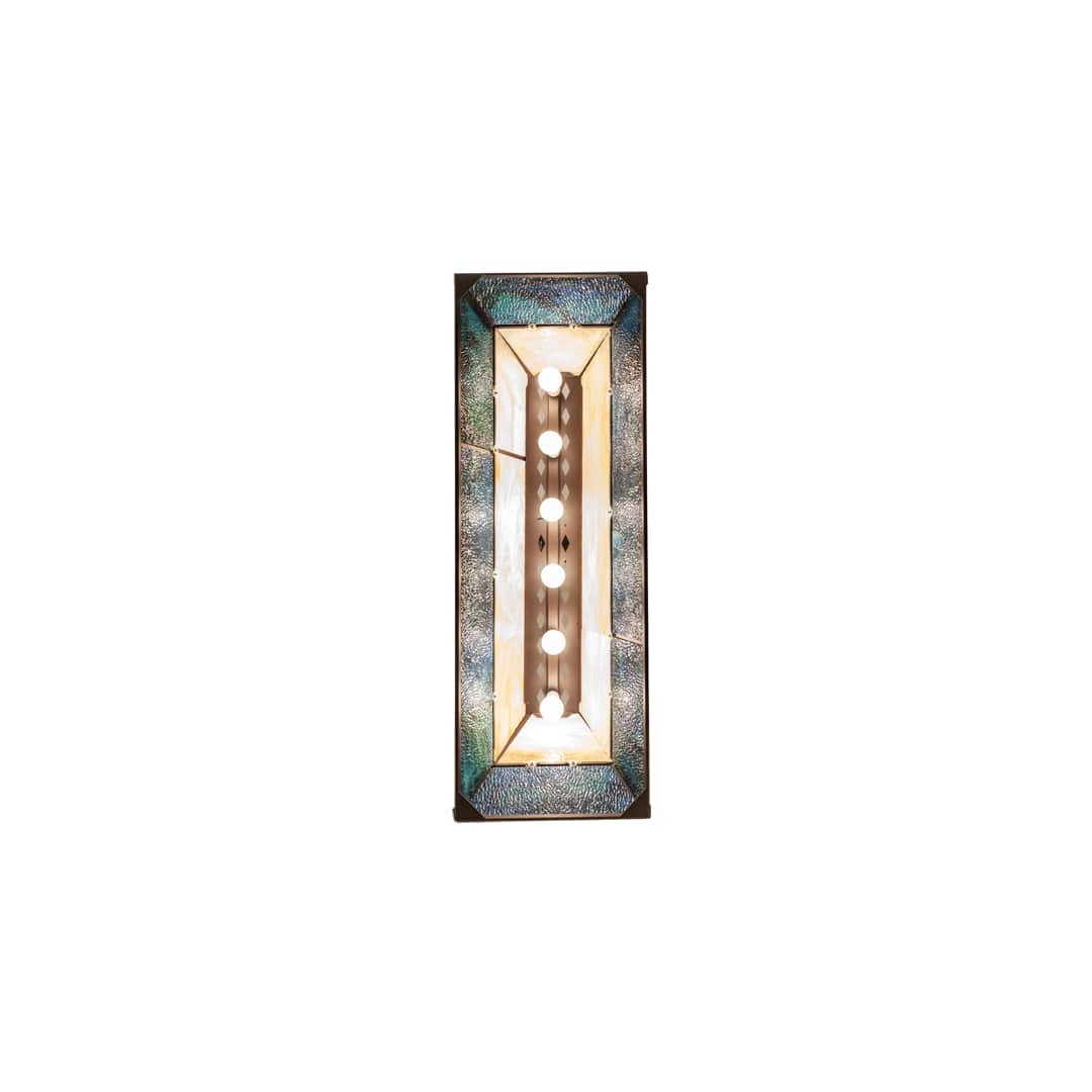 Elk at Lake 9 Light 17" Wide Linear Pendant