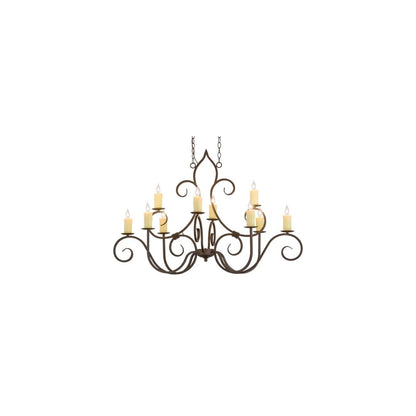 Clifton 10 Light 28" Wide Taper Candle Style Chandelier