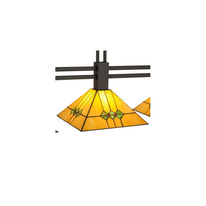 Martini 3 Light 13" Wide Linear Pendant