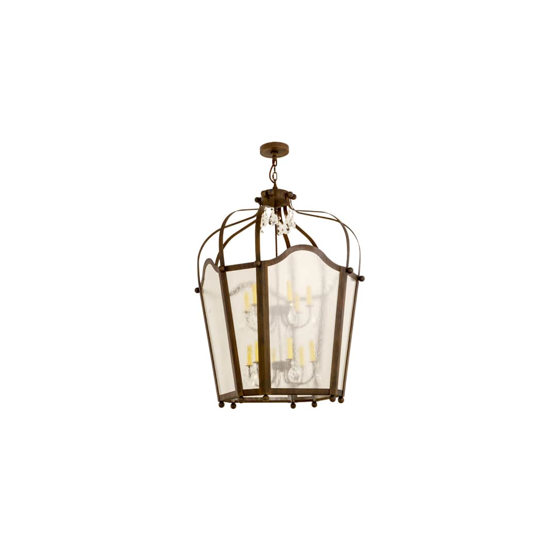 Citadel 12 Light 35" Wide Taper Candle Pendant