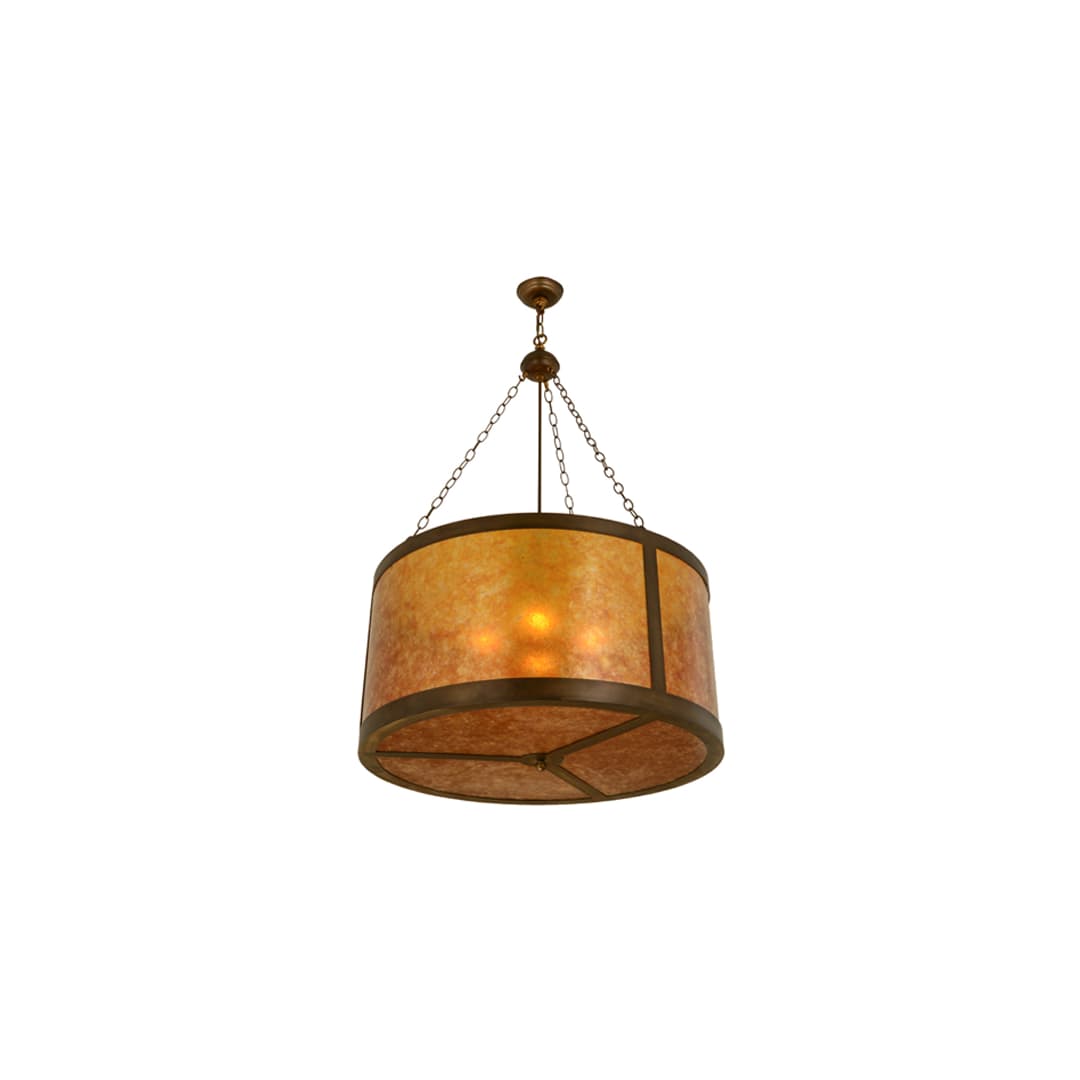 Craftsman 4 Light 32" Wide Suspension Pendant
