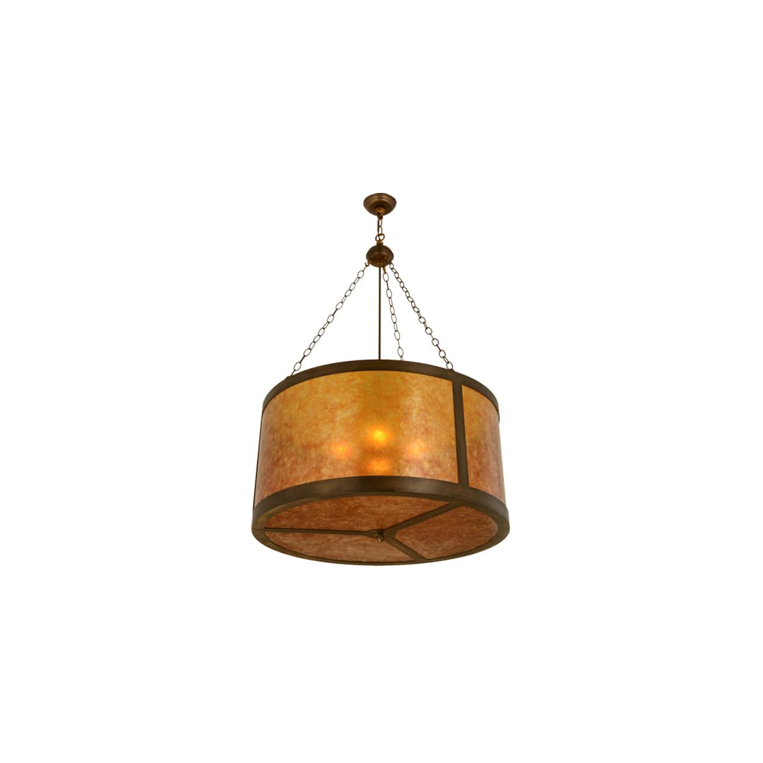 Craftsman 4 Light 32" Wide Suspension Pendant