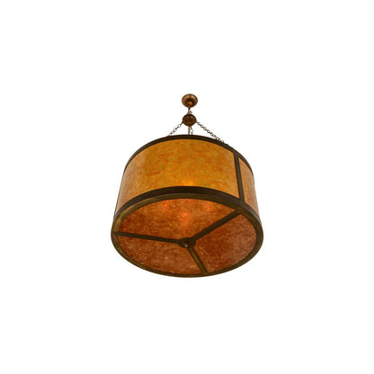 Craftsman 4 Light 32" Wide Suspension Pendant