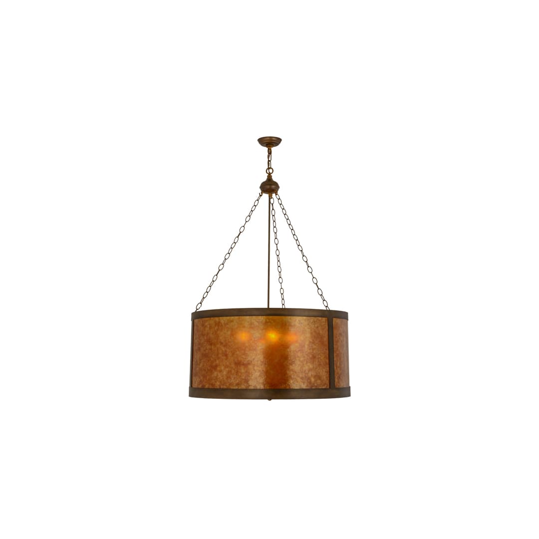 Craftsman 4 Light 32" Wide Suspension Pendant