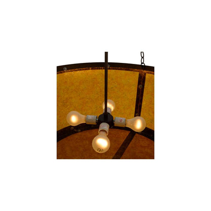 Craftsman 4 Light 32" Wide Suspension Pendant