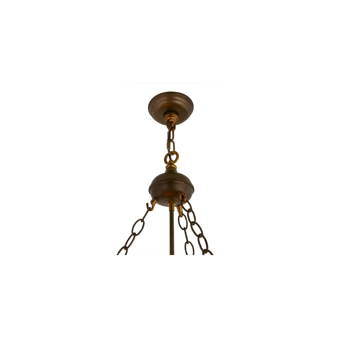 Craftsman 4 Light 32" Wide Suspension Pendant