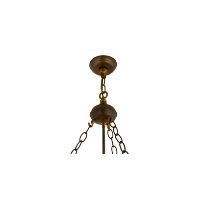 Craftsman 4 Light 32" Wide Suspension Pendant