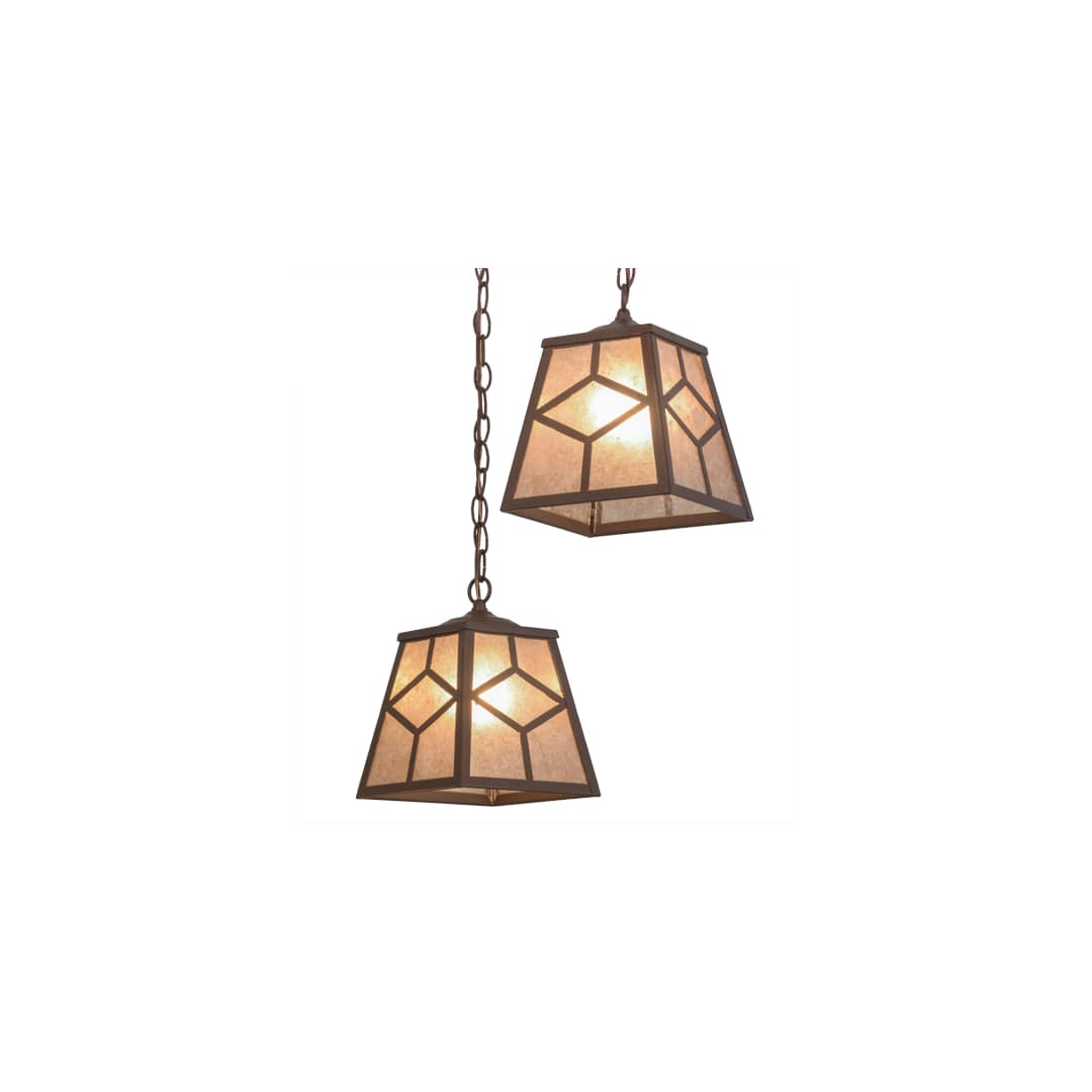 Craftsman 6 Light 32" Wide Multi Light Pendant