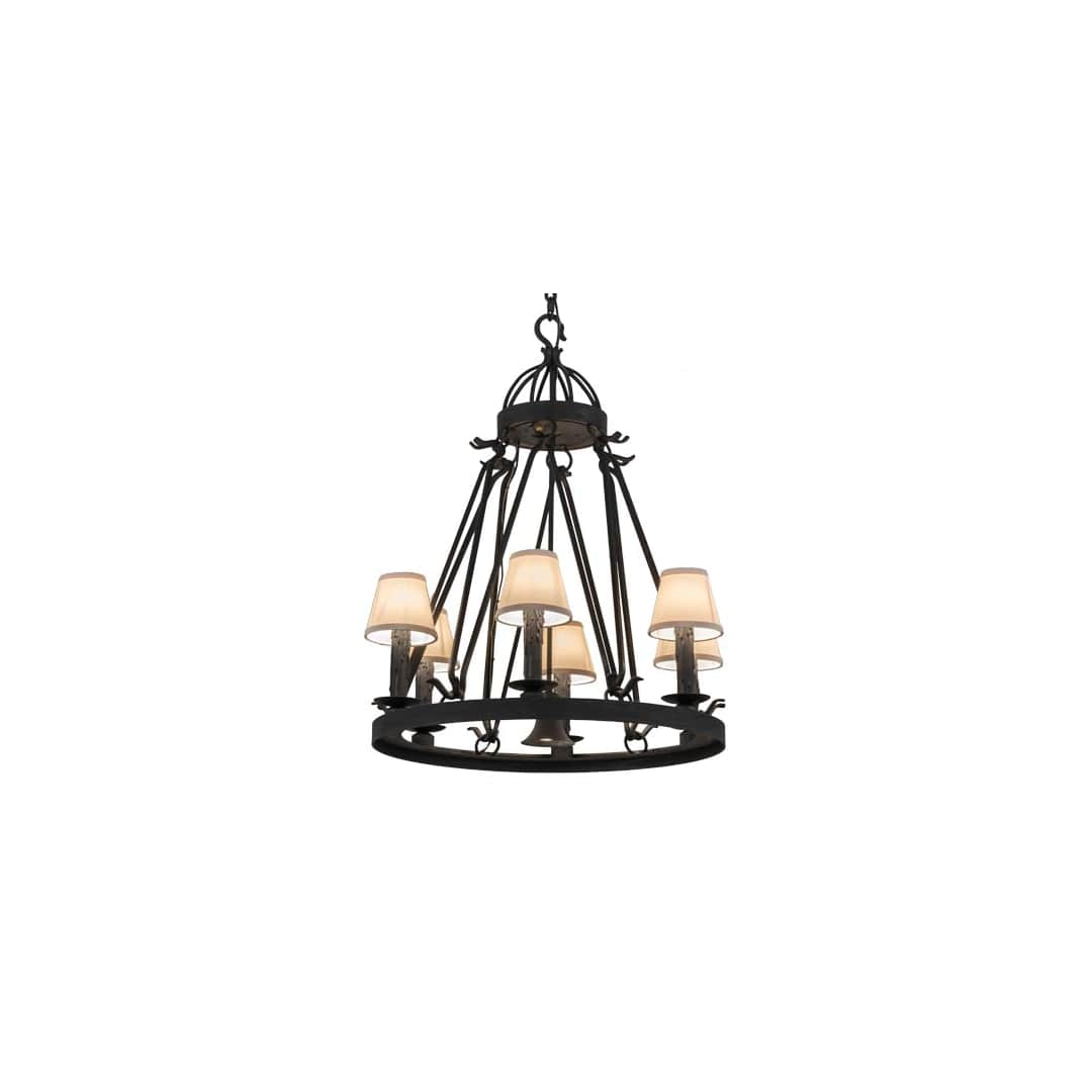 Lakeshore 6 Light 28" Wide Ring Chandelier