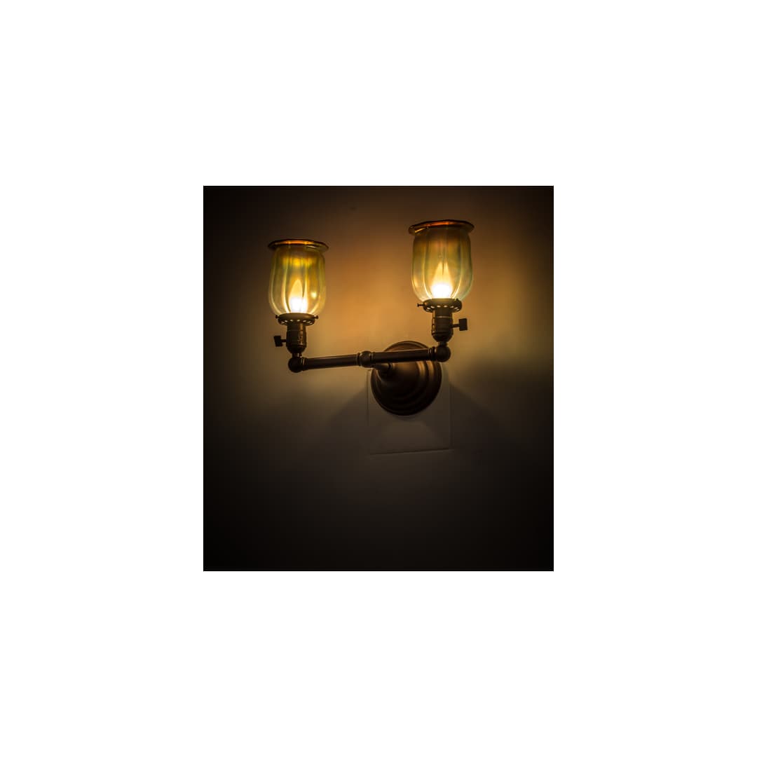 Revival 2 Light 10" Tall Wall Sconce