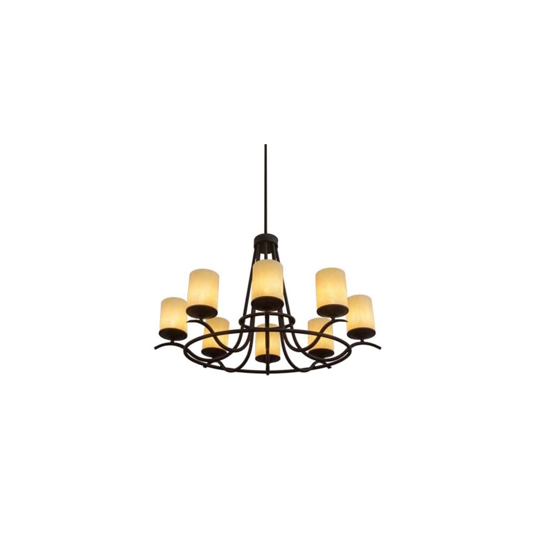 Octavia 8 Light 34" Wide Ring Chandelier